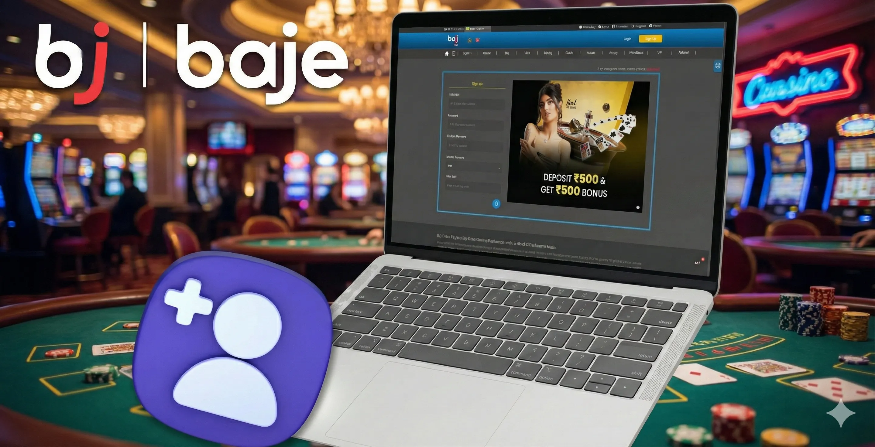 Baje casino login